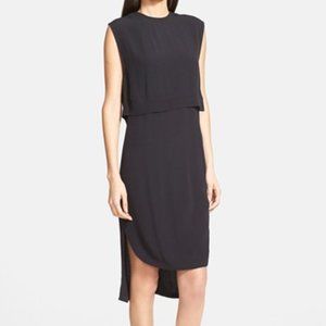 HELMUT LANG ‘BLAZE’ SLEEVELESS POPOVER DRESS